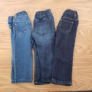 Baby girl Jean's, Garanimals, oshkosh